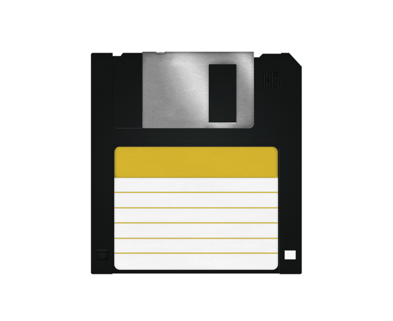 what file format are floppy disks